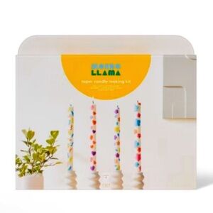 NIB Colorful Taper Candle Making Kit - Mondo Llama